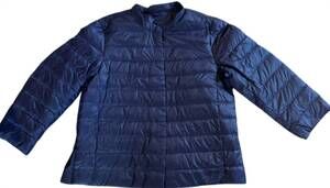 NEW CORTLAND PARK women's daisy ruffle back jacket in navy